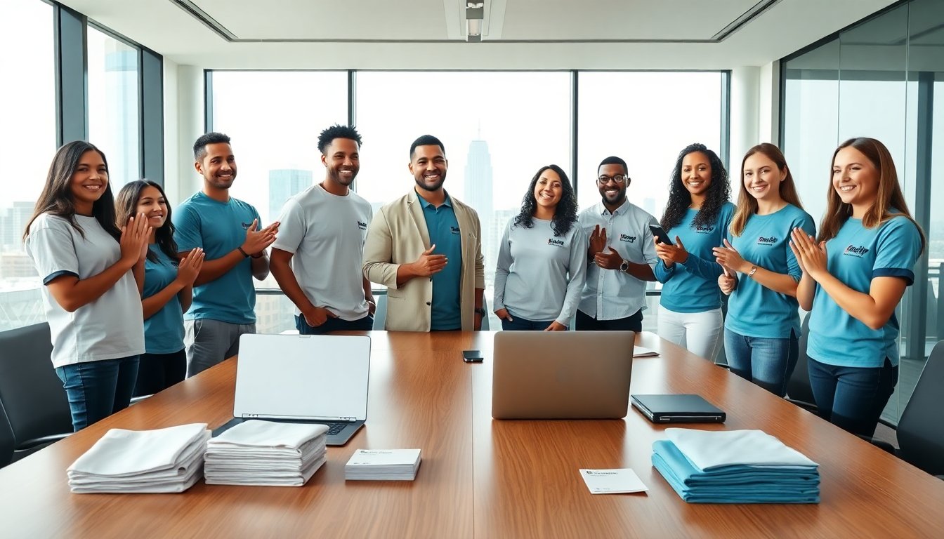 giftutility custom apparel boosts morale